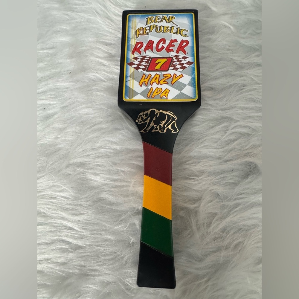 Racer 7 Hazy IPA Tap Handle